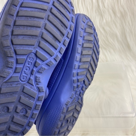 CROCS SANDALS WITH FUR ON THE INSIDE SIZE 8W 6M - Picture 9 of 9